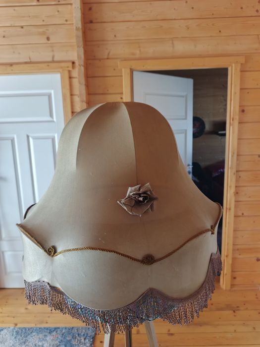Klosz materiałowy retro Abażur Duży