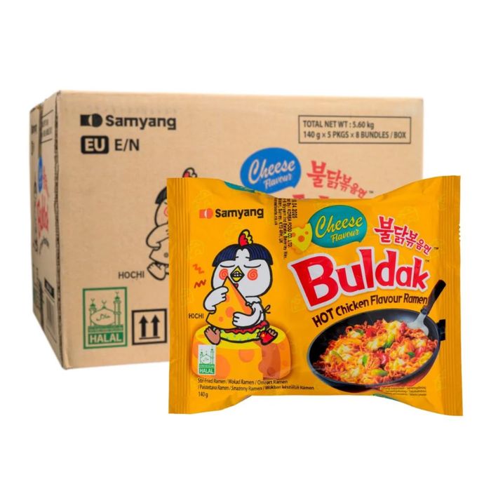 Ramen Coreano Original Buldak & Shin Ramen – Vários Sabores Disponíveis
