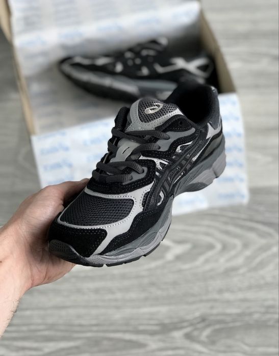 Кросівки Asics Gel-Nyc Black Silver•Асікс Гель-Нюк(чорні),Чоловічі асікс,asics gel,nyc black