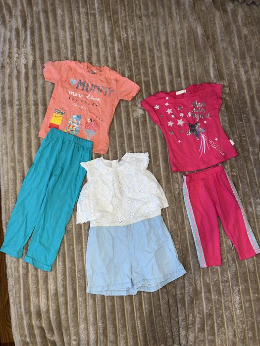 Дитячі речі на 3-4 роки, реглан, кофта, шорти, літній костюм р.98