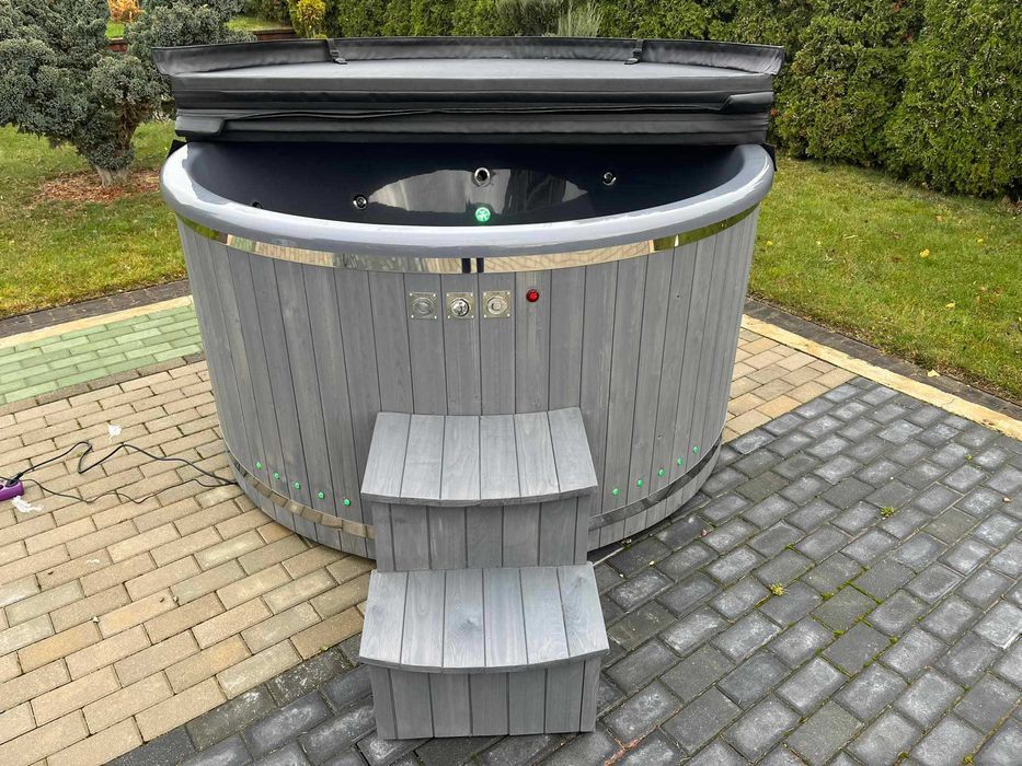 Balia ogrodowa Premium | gorąca beczka ruska bania hot tube jacuzzi