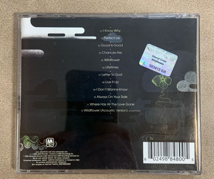 CD Sheryl Crow - Wildflower 2005