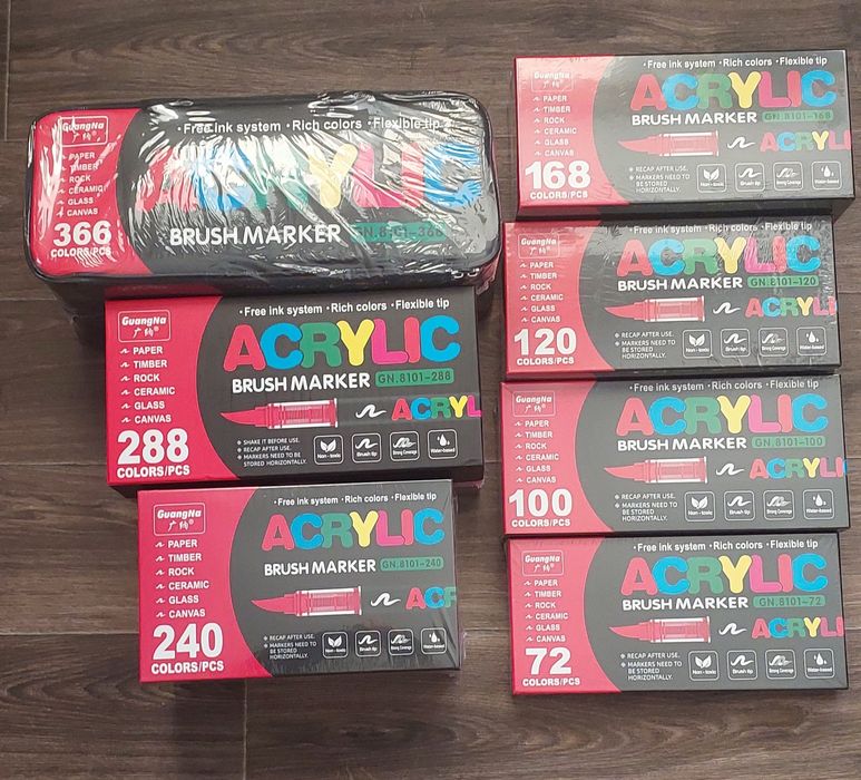 Акрилові маркери GuangNa