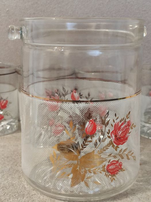 Zestaw do napojów PRL