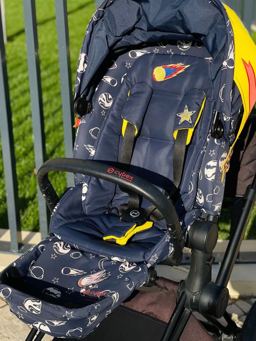 Carrinho de bebé Cybex Priam Platinum Lux Space Rocket All-Terrain