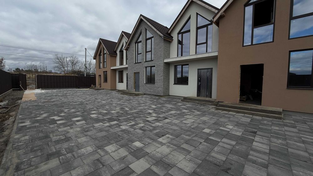 Сучасний Двоповерховий Кутовий Таунхаус 100м2 с. Шевченкове