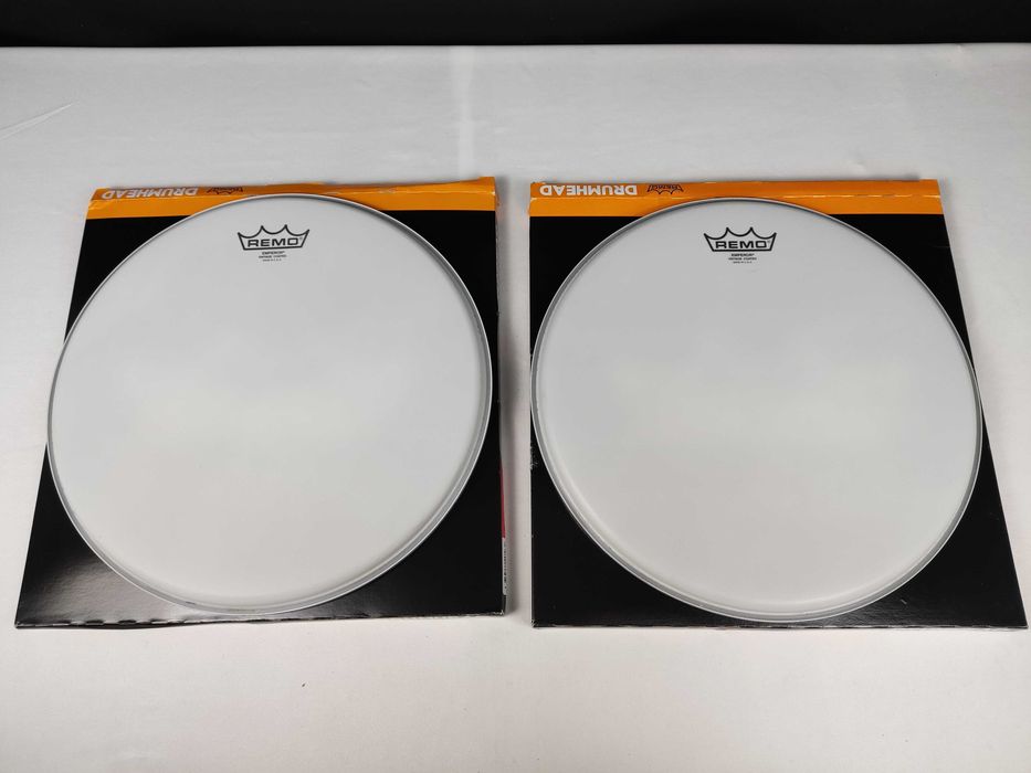2 x Peles Remo Vintage Emperor Coated 14" NOVO