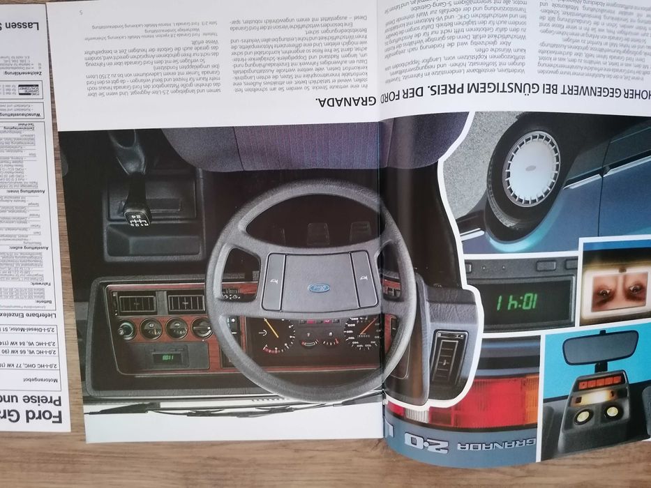Prospekt Ford Granada