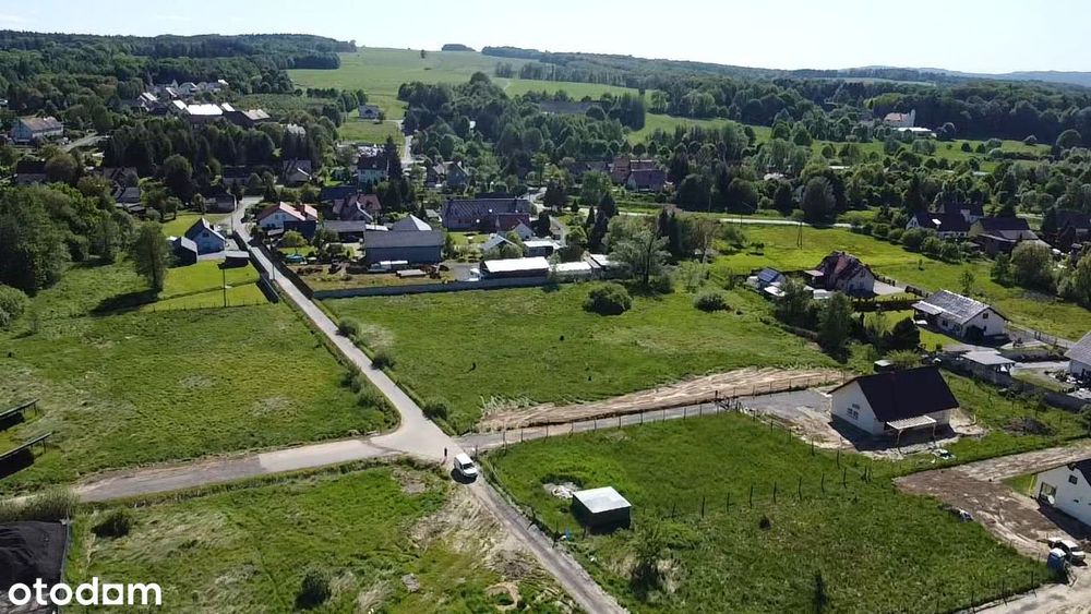 Działka budowlana 1148 m² | MPZP | Media przy działce | Olszyna - Widok 6