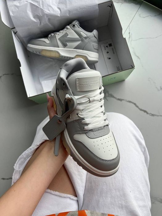 [БЕЗ ПРЕДОПЛАТ] Off-White Out of Office Low Tops Grey White