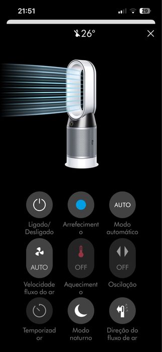 Dyson hot cool purificador
