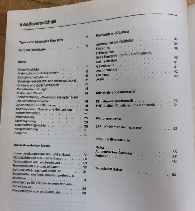 Instrukcja serwisowa Mercedes 450 SLC 5.0 W107