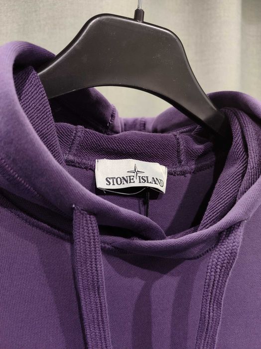 Худі STONE ISLAND 64151 Classic Hooded Sweatshirt Purple SI0140-PR