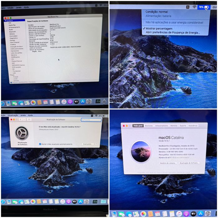 MacBook Pro 13  i5 SSD 256GB (c/mala)