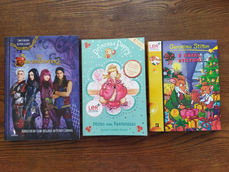 Livros do plano de leitura Natal Stilton/Férias com fantasmas