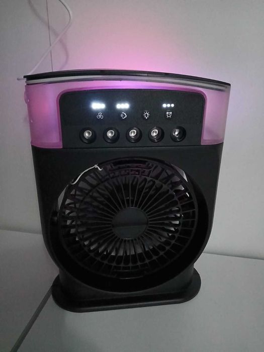 Ventoinha de Pulverização Portátil a Água ou Gelo