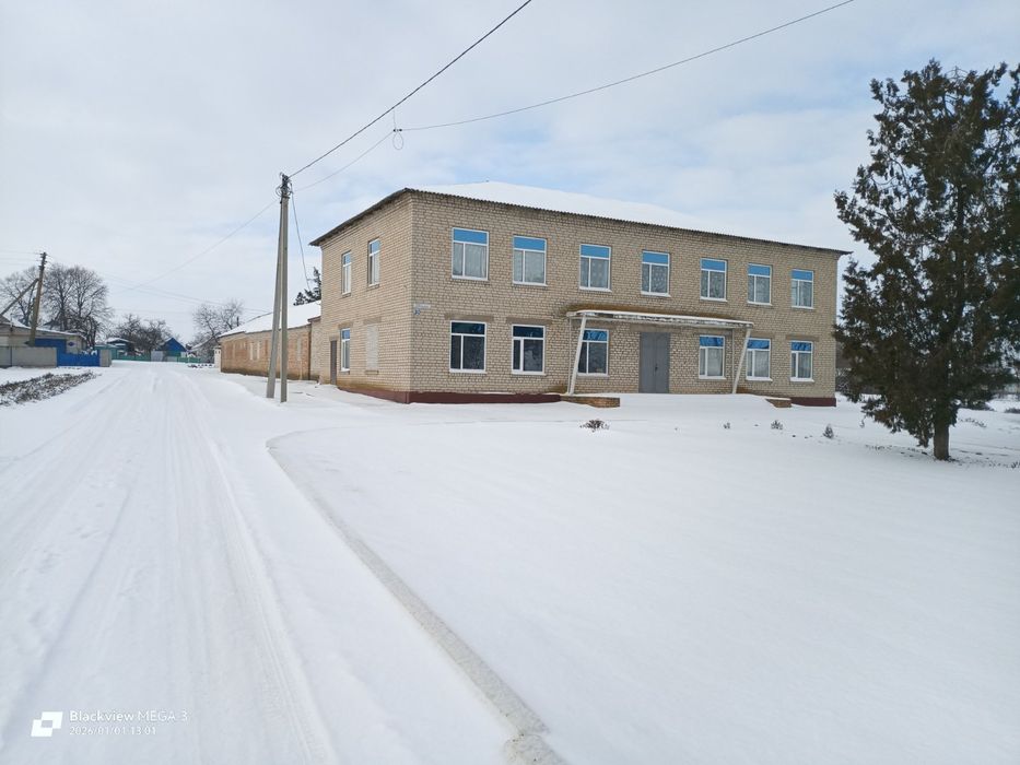 Продається двоповерхова нежитлова будівля з гаражами.