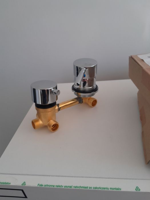 Baterja łazienkowa mąsiąrzna pod tynkowa