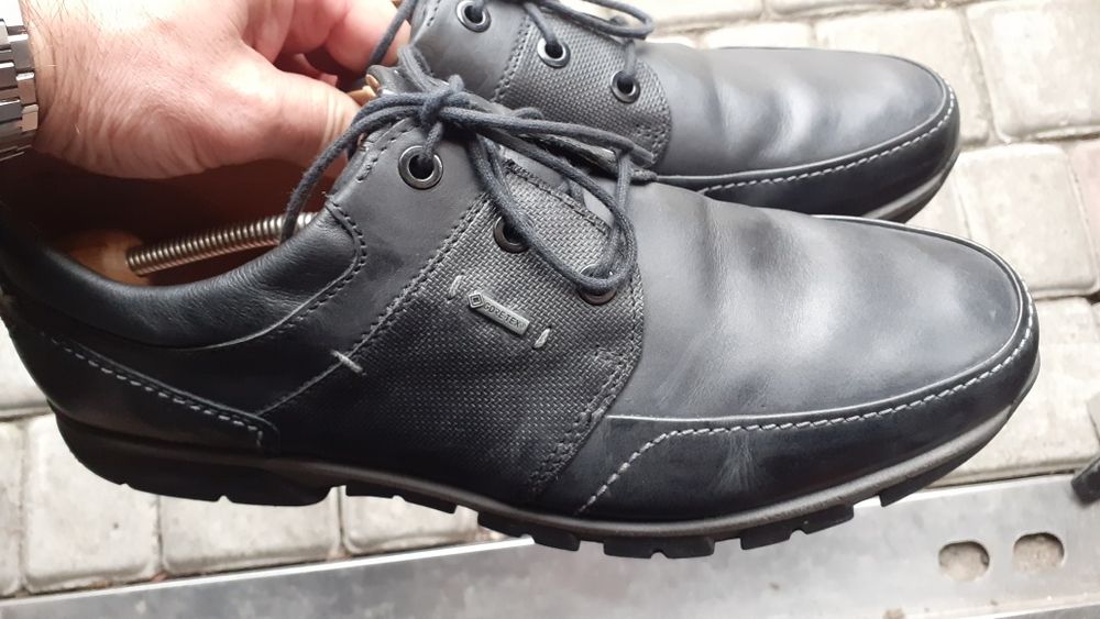 Новые мужские кожаные туфли Fretz(Швейцария)45р,Ст 30,5см.