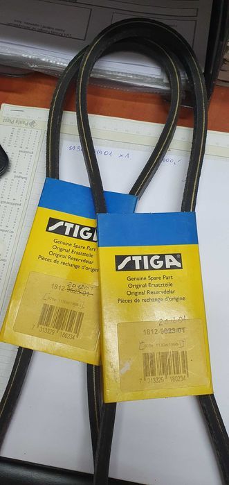 Oryginalny pasek klinowy Stiga Rex Łódź