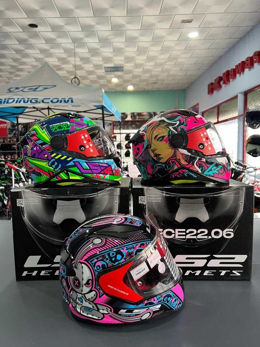 Capacete estrada / cross / aberto / integral / modular LS2 Novos