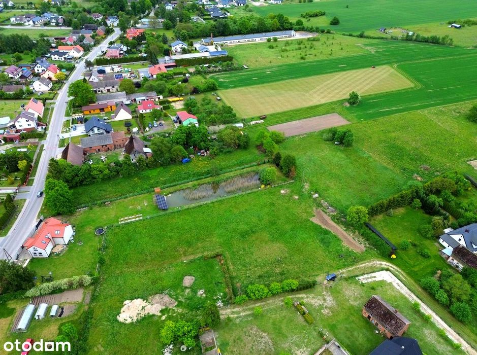 Działka 1193 m² z MPZP Bierkowo, 5 km od Słupska