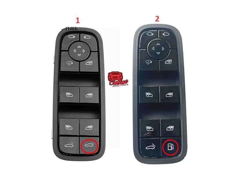 Botão Interruptor vidros Porsche Panamera, Cayenne Novo