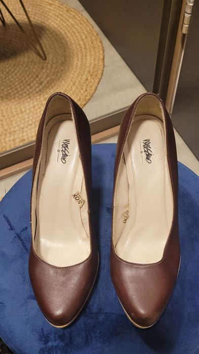 Eleganckie szpilki Mossimo brązowe rozmiar 39
