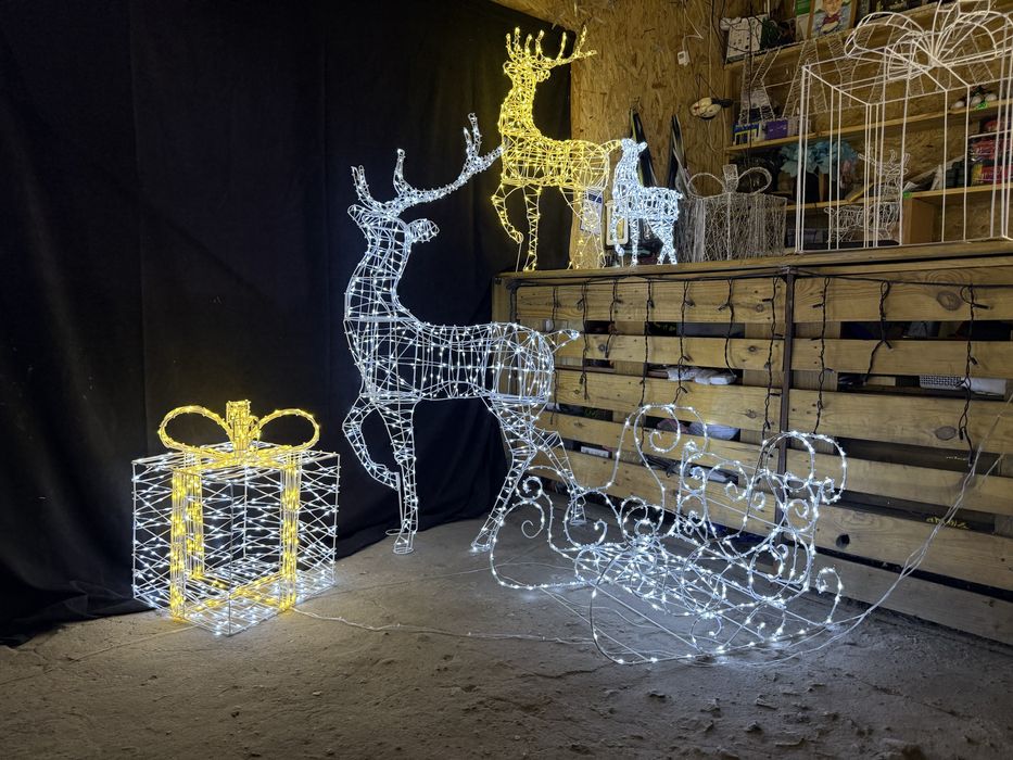 Каркаси оленів для фотозон і вітрин. Виробник. Опт від 10 шт.