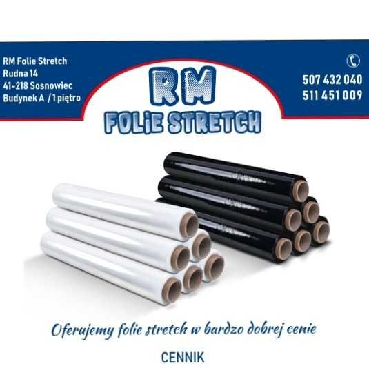 folia stretch transparentna 3 kg  / 21 zł NETTO