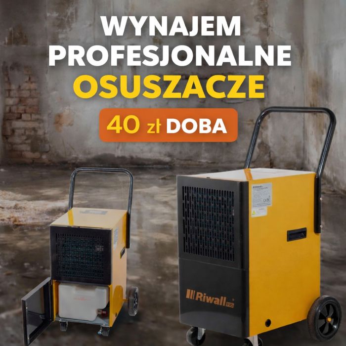 Wynajem osuszaczy powietrza