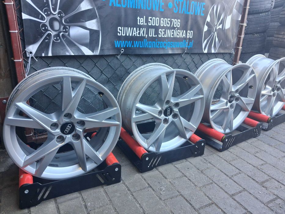 4x felgi R17 5x112 Audi A3 8P 8V S3 A4 B5 B6 B7 A6 C5 C6 Q2 Skoda Vw