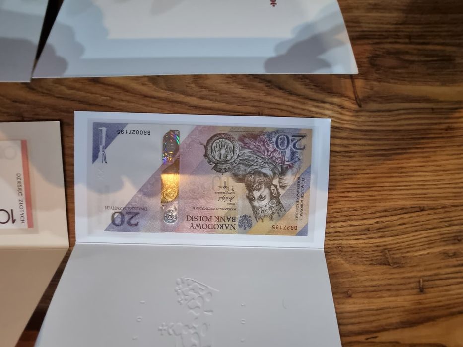 Banknoty kolekcjonerskie zestaw 15szt.