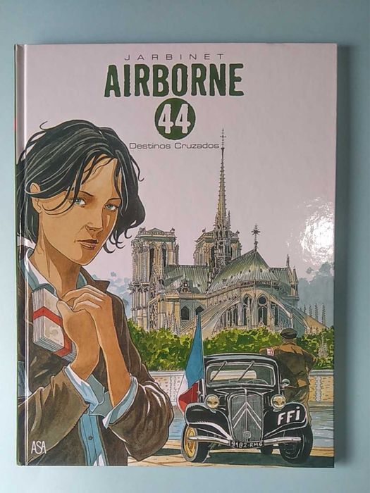 AIRBORNE 44 - Edições Asa, capa dura. Volumes 1,2,3,4