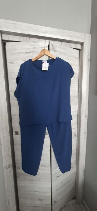 Komplet damski niebieski