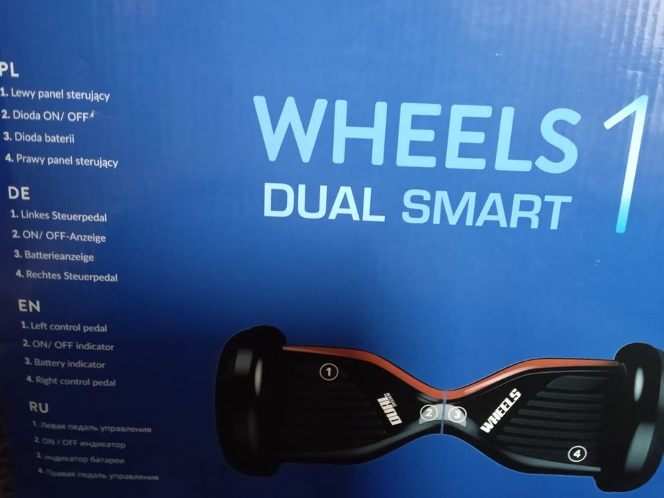 Deskorolka elektryczna Wheels 11 dual czarno-czerwona