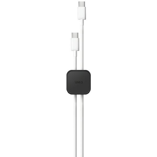 UNIQ Pod samoprzylepny organizer dokabli zestaw 8szt ciemnoszary/charcoal dark grey