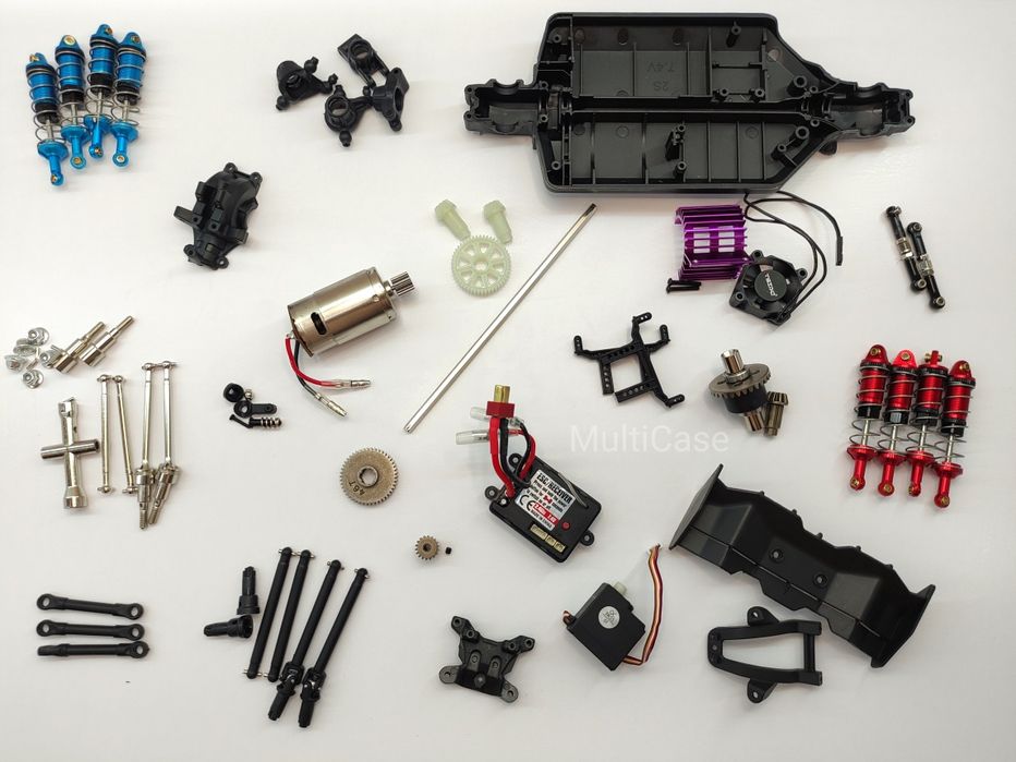 Запчастини для машинки на радіокеруванні / детали для машинок SCY