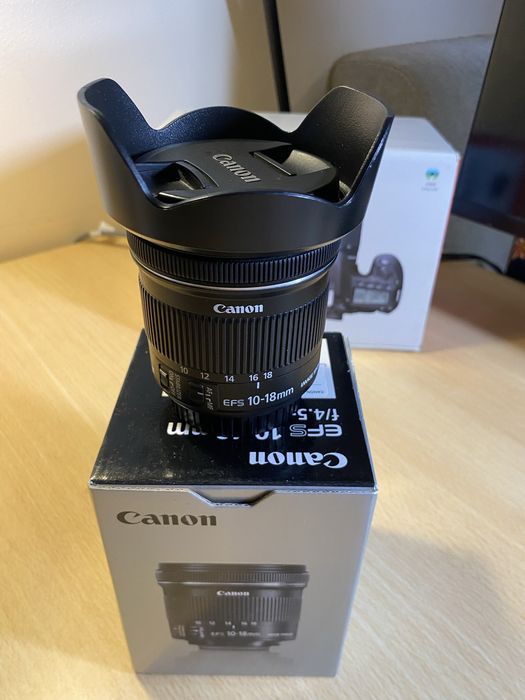 Canon 80D + lentes e acessorios