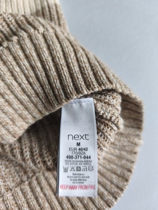 Next M kardigan gruby splot