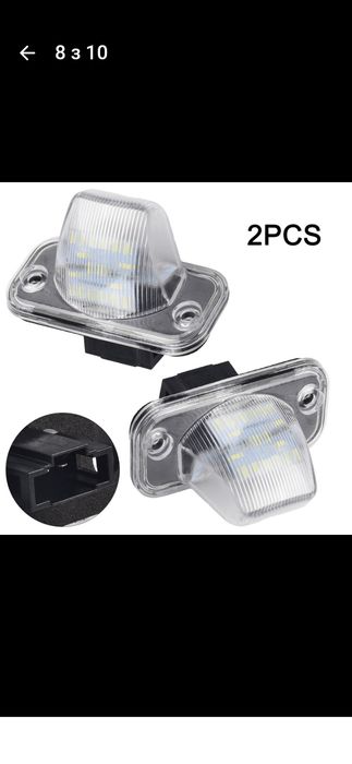 Підсвітка номера LED 2шт Фольксваген Volkswagen T4 1991-2003рік