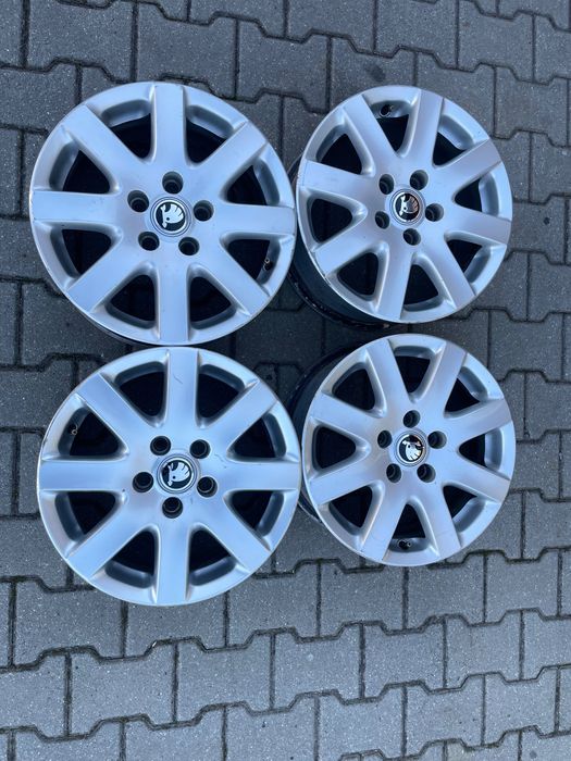 Felgi aluminiowe 5x112, 16”, skoda, vw