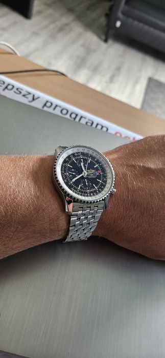 Breitling Navitimer 46 ref. A24322 Bransoleta+pasek
