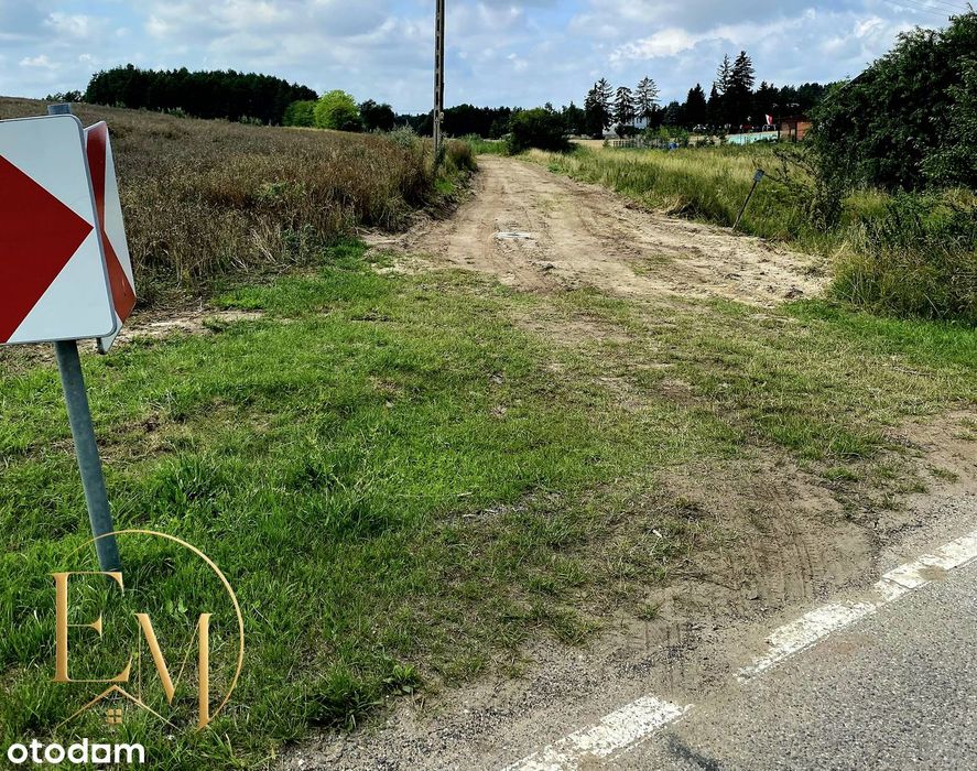Działka budowlana z doprowadzoną wodą do działki - Bobowo - Widok 4