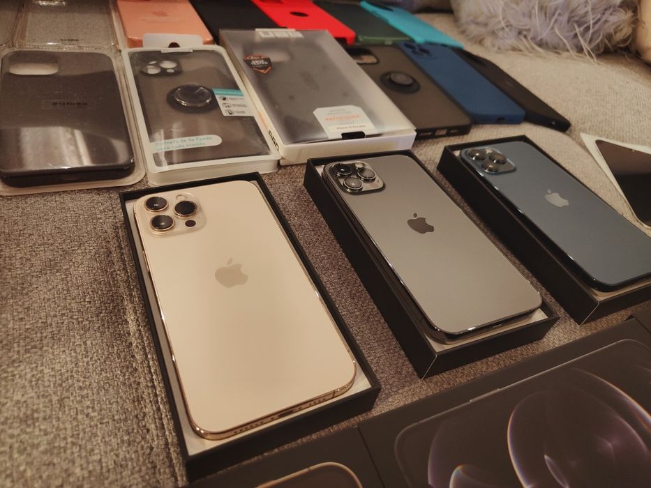 iPhone 12 Pro Max 256GB e 13 128GB c/ NOVO. Troca/retoma.
