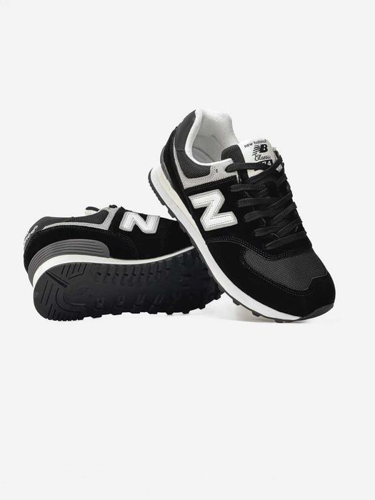 New Balance 574 Black White (36-41)