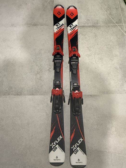 Konplet narty z wiązaniami Atomic 120 cm i buty Salomon 23-23,5 (275)