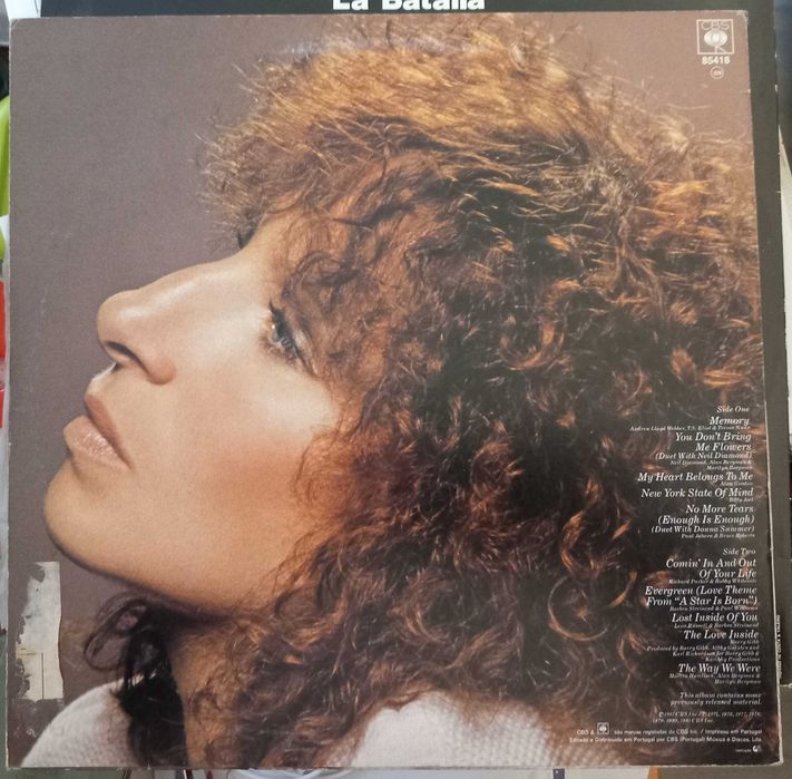 LP Vinil - Barbra Streisand - Memories