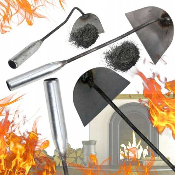 szufelka skrobak do popiołu pieca