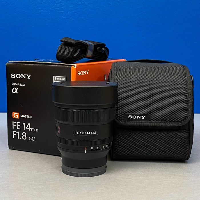 Sony FE 14mm f/1.8 GM | 3 ANOS DE GARANTIA